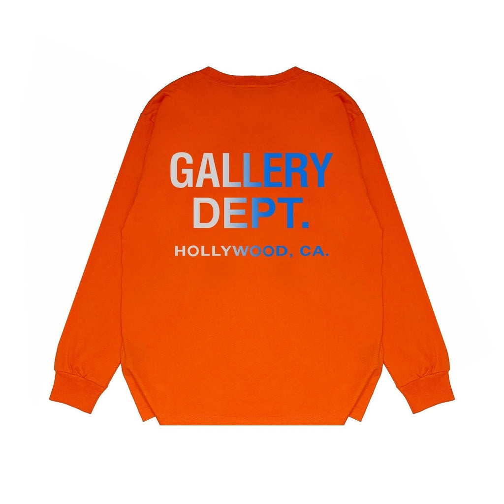 Gallery Dept Long Sleeved Shirt Fashion Brand Long Sleeve Long-Sleeved T-shirt Blouse