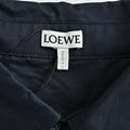 Loewe Anagram Vertical Stripe Embroidered Wool-Blend Long Sleeve Shirt